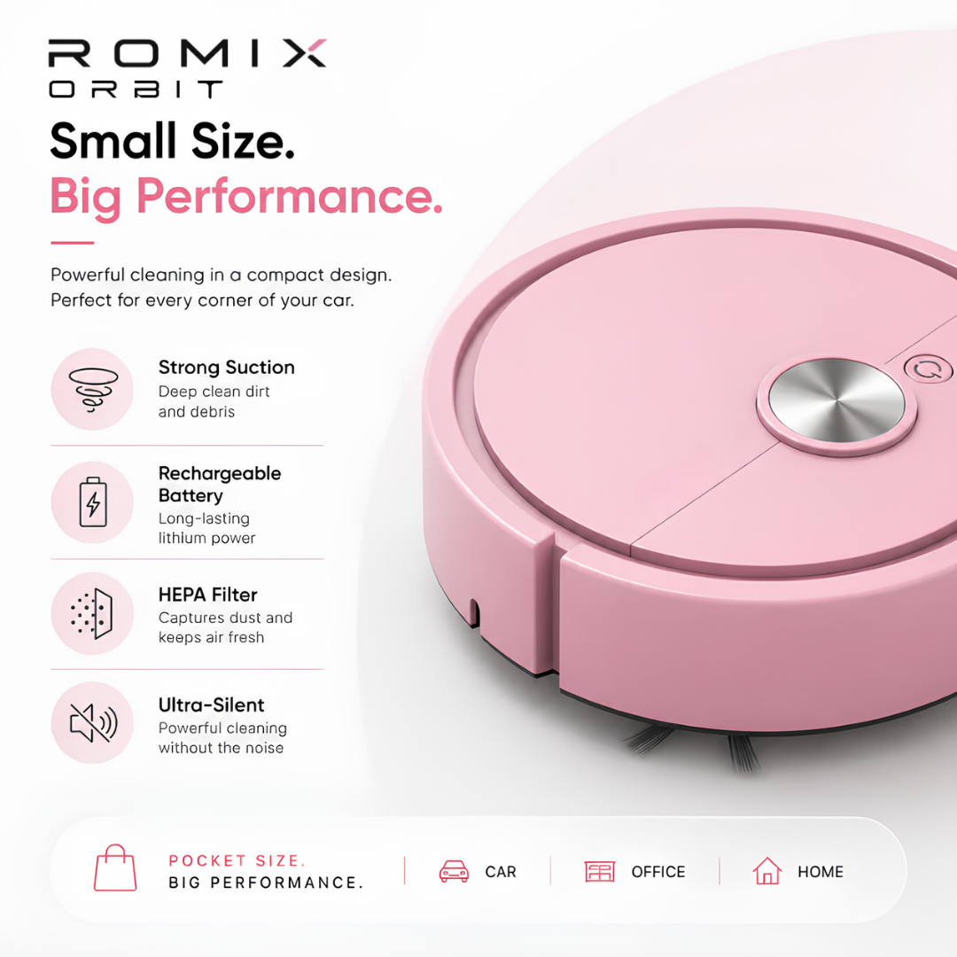 Romix Orbit Car Vacuum
