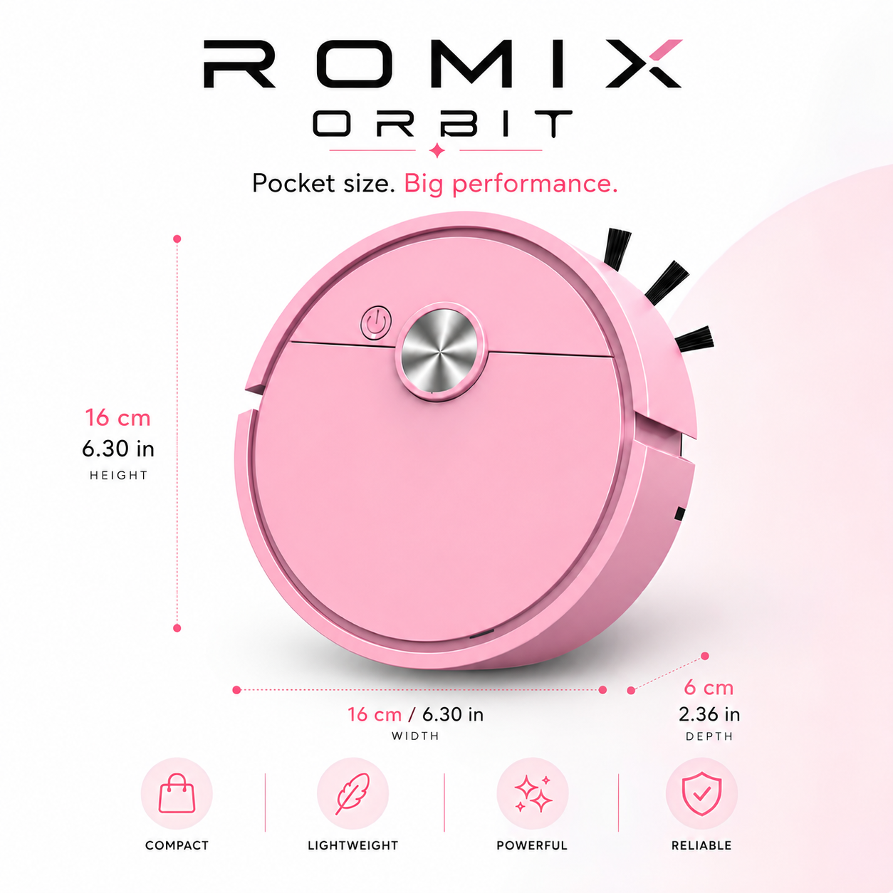 Romix Orbit Car Vacuum